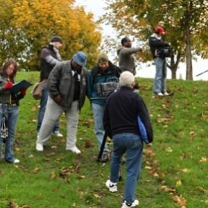 another crew on hill shot